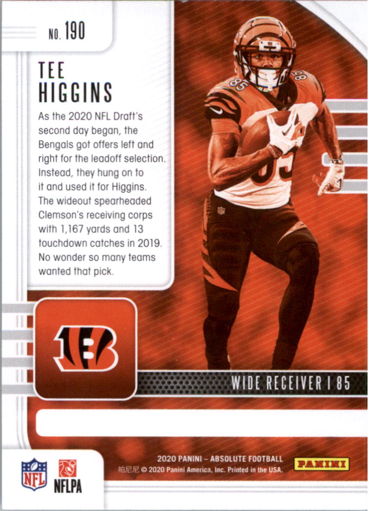 2020 Absolute Retail Football Card Pick (Inserts)