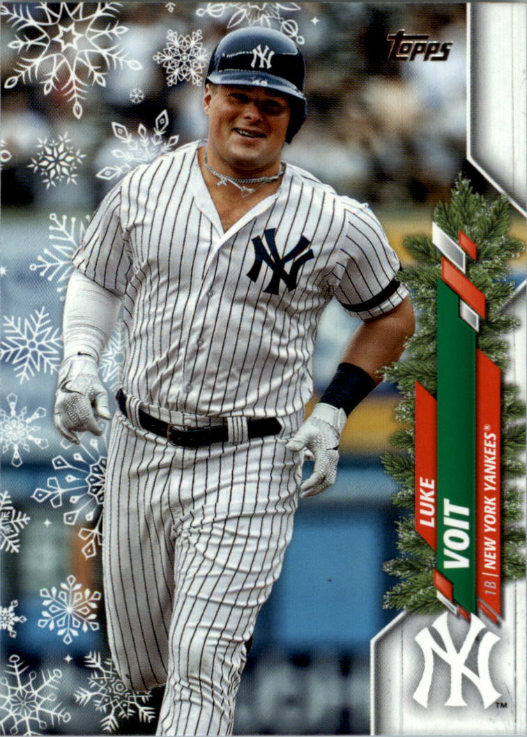 2020 Topps Walmart Holiday Baseball Card Pick (Base)