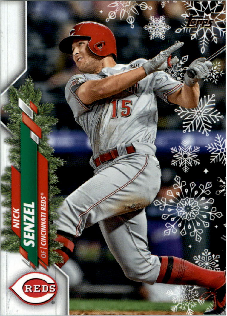 2020 Topps Walmart Holiday Baseball Card Pick (Base)