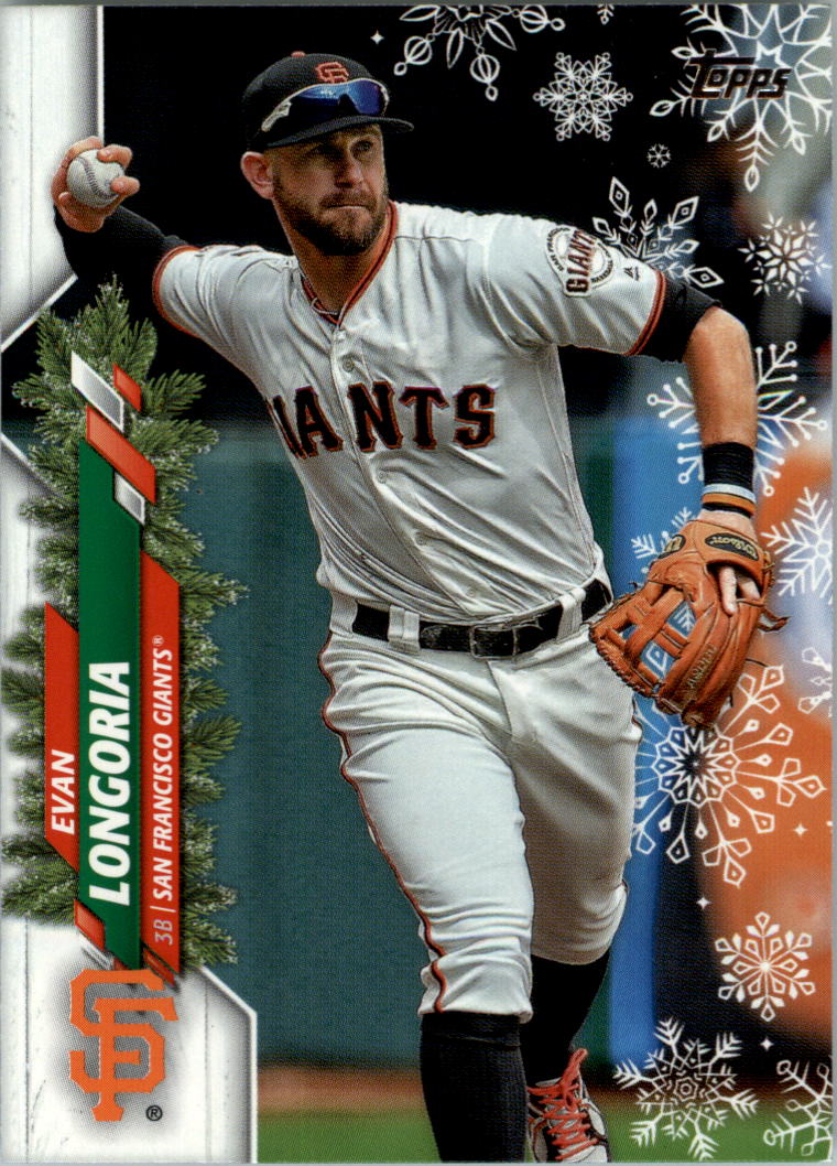 2020 Topps Walmart Holiday Baseball Card Pick (Base)