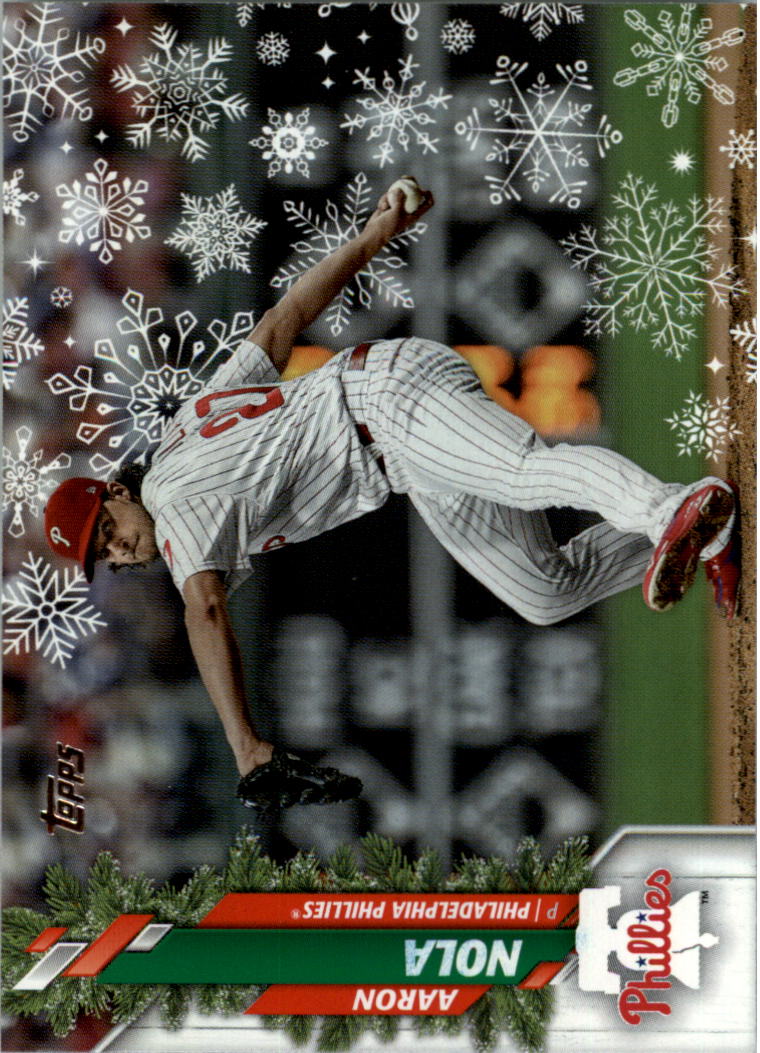 2020 Topps Walmart Holiday Baseball Card Pick (Base)