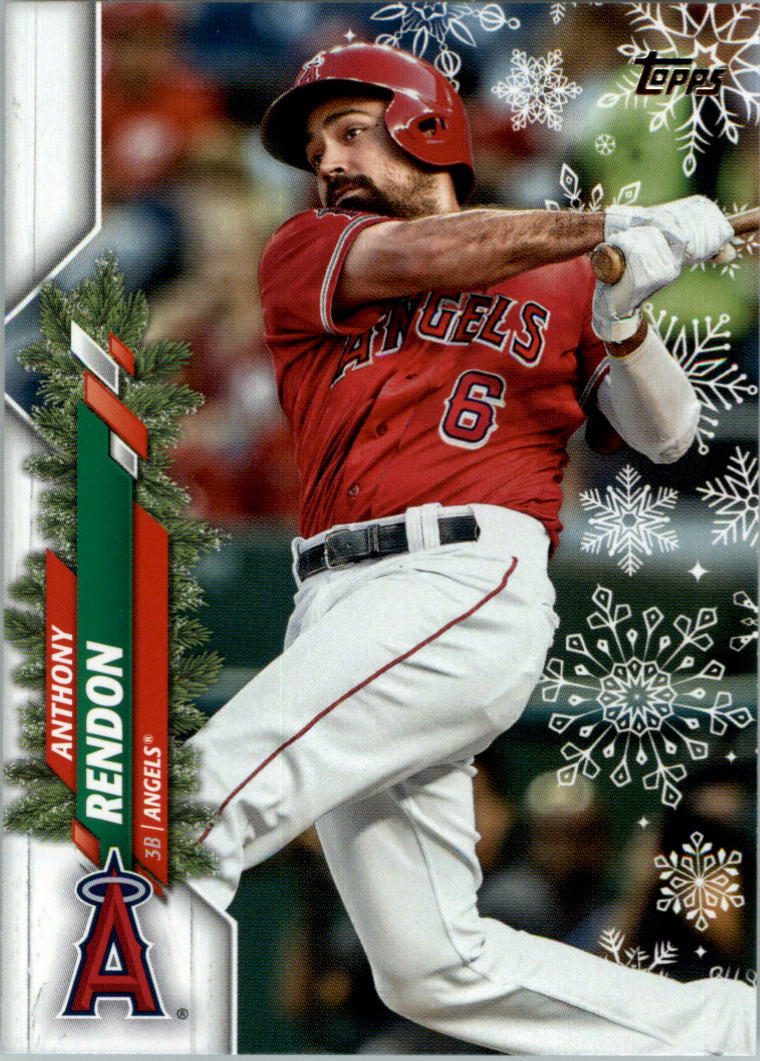 2020 Topps Walmart Holiday Baseball Card Pick (Base)