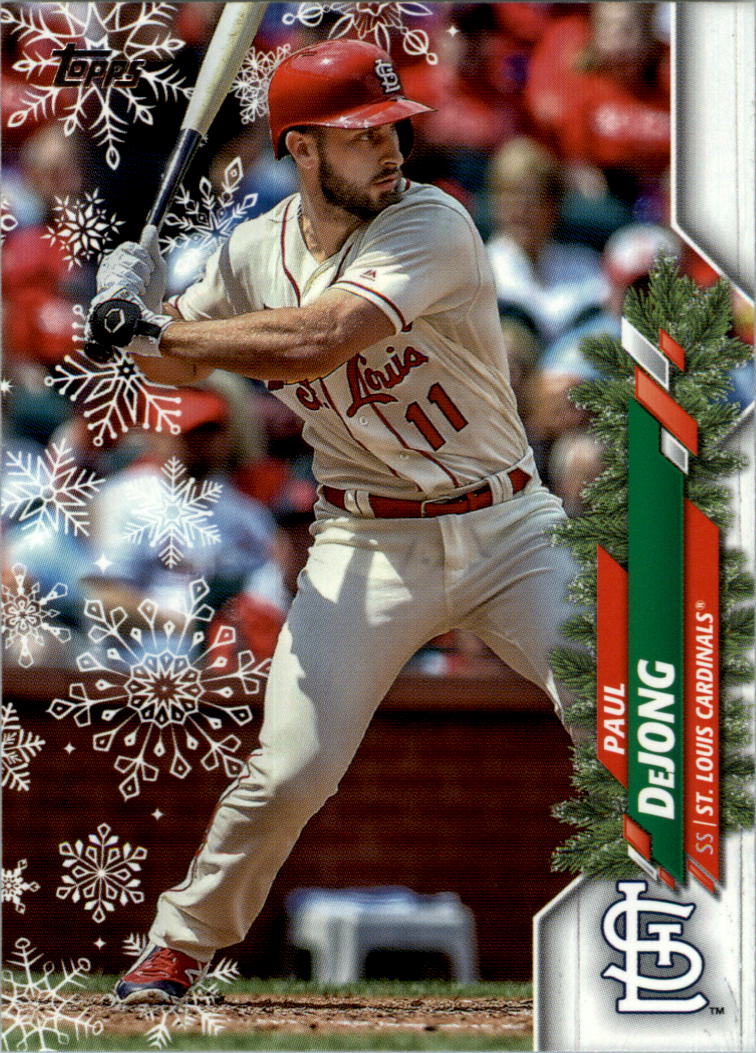 2020 Topps Walmart Holiday Baseball Card Pick (Base)