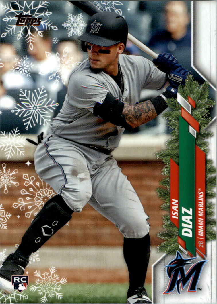 2020 Topps Walmart Holiday Baseball Card Pick (Base)