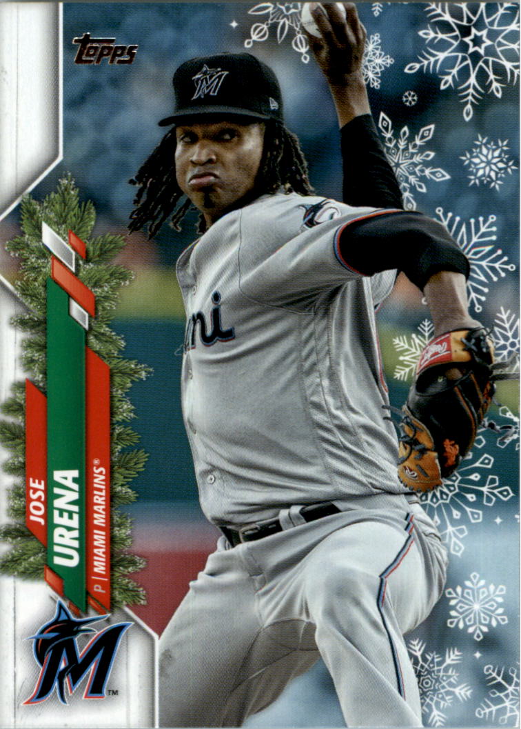 2020 Topps Walmart Holiday Baseball Card Pick (Base)