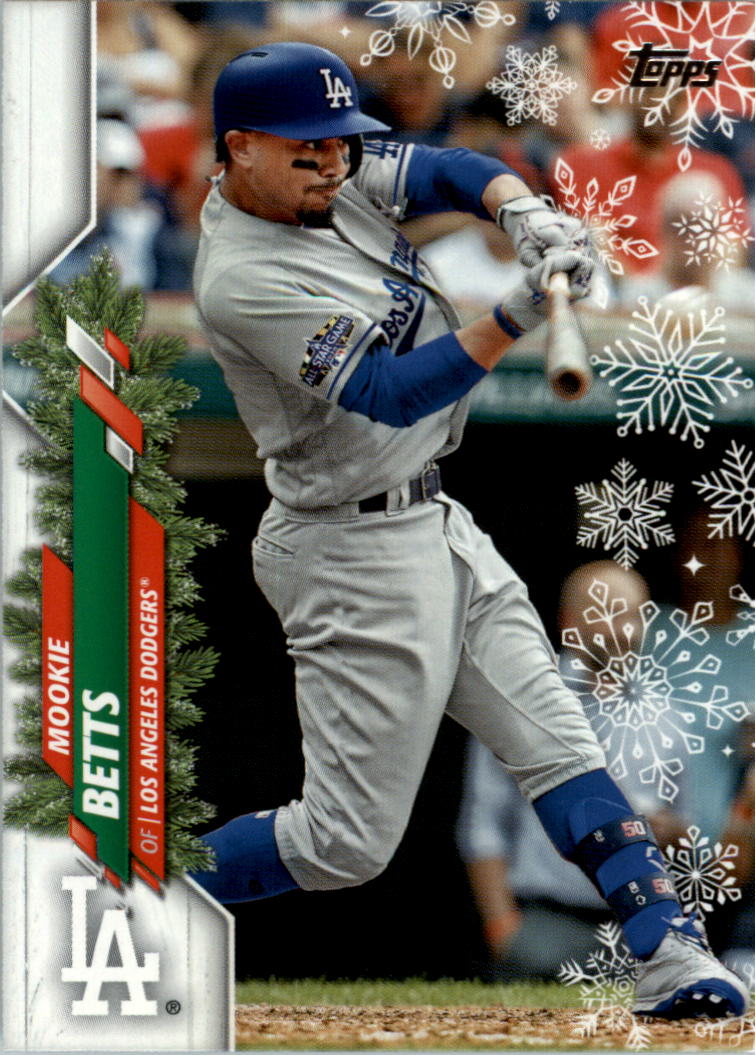 2020 Topps Walmart Holiday Baseball Card Pick (Base)