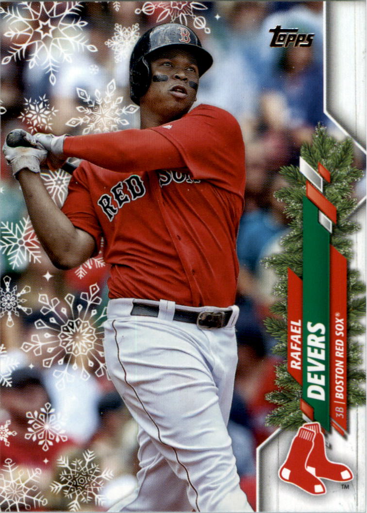 2020 Topps Walmart Holiday Baseball Card Pick (Base)