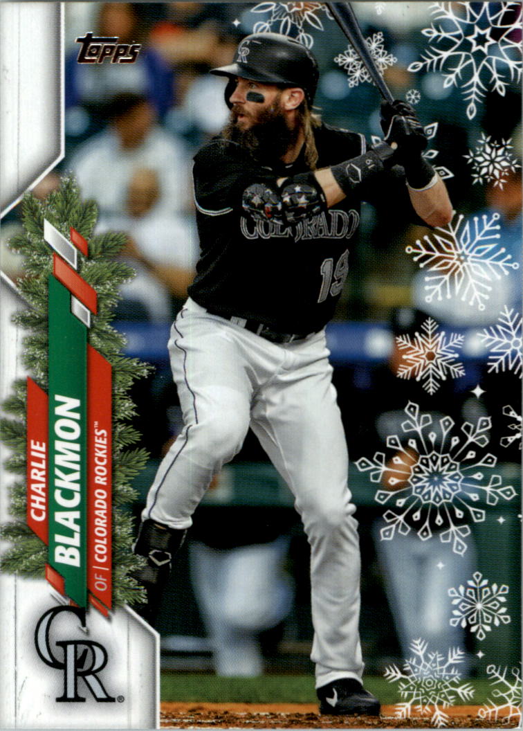 2020 Topps Walmart Holiday Baseball Card Pick (Base)