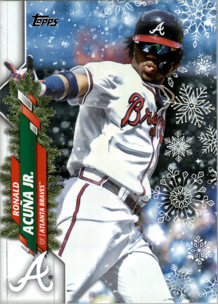 2020 Topps Walmart Holiday Baseball Card Pick (Base)