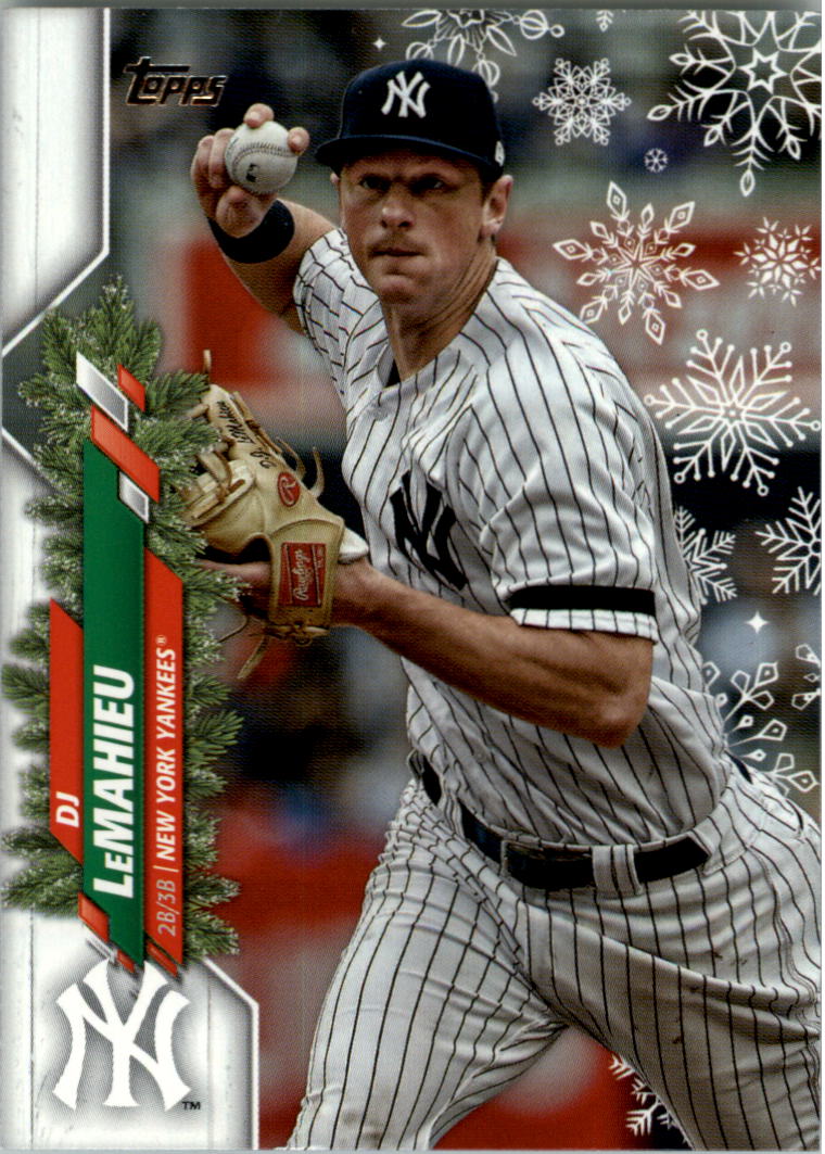 2020 Topps Walmart Holiday Baseball Card Pick (Base)