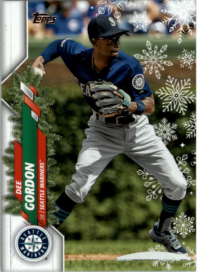 2020 Topps Walmart Holiday Baseball Card Pick (Base)