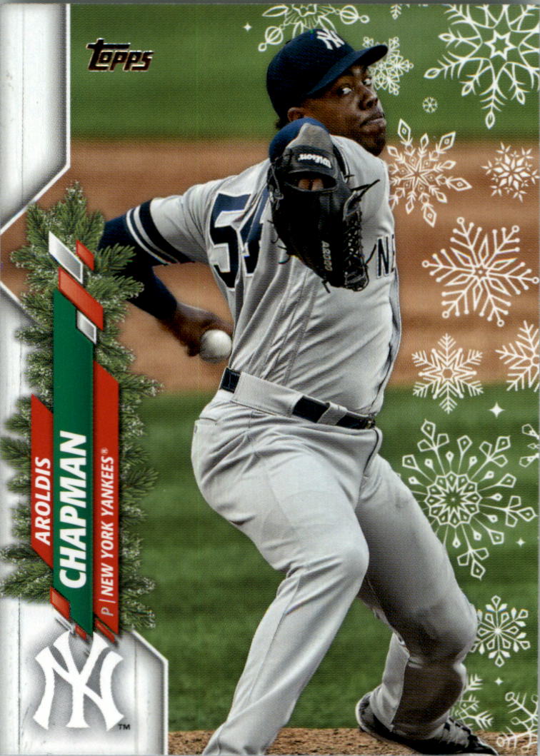 2020 Topps Walmart Holiday Baseball Card Pick (Base)