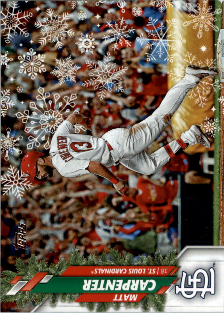 2020 Topps Walmart Holiday Baseball Card Pick (Base)