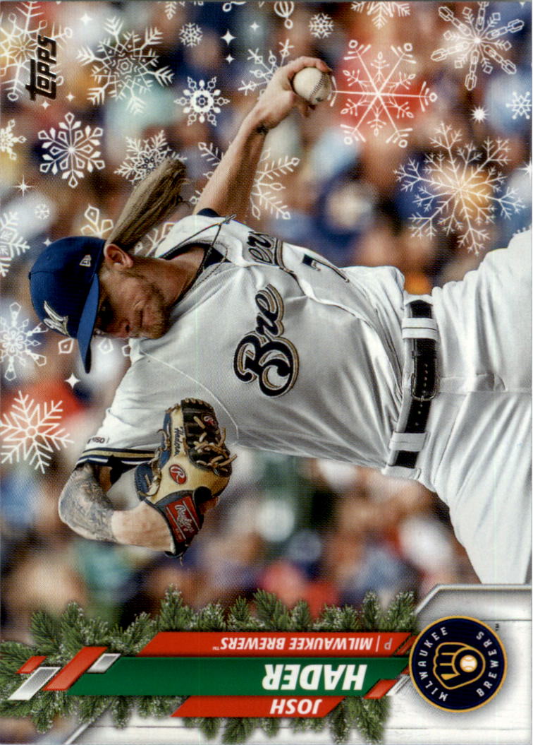 2020 Topps Walmart Holiday Baseball Card Pick (Base)