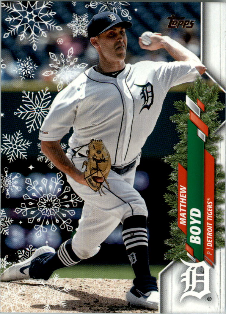 2020 Topps Walmart Holiday Baseball Card Pick (Base)