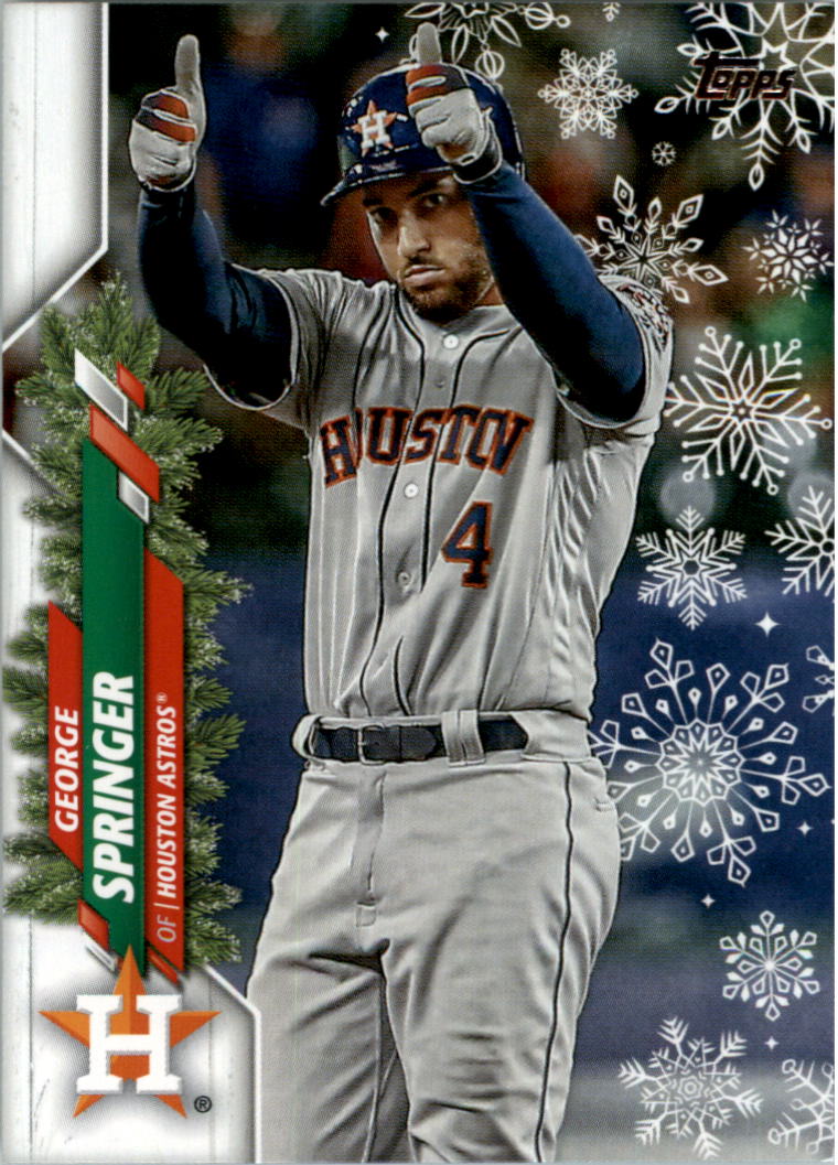 2020 Topps Walmart Holiday Baseball Card Pick (Base)