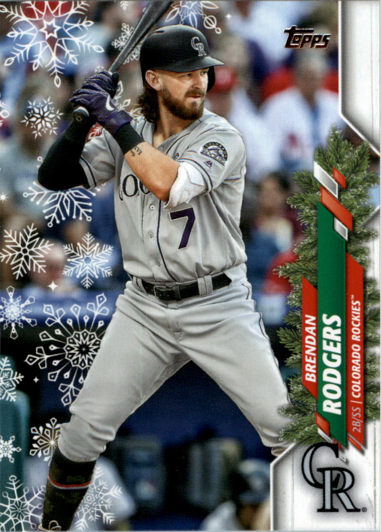 2020 Topps Walmart Holiday Baseball Card Pick (Base)