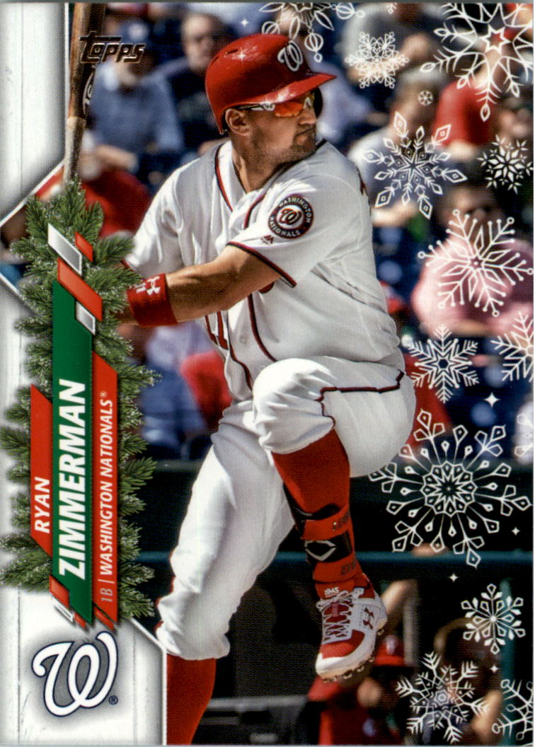 2020 Topps Walmart Holiday Baseball Card Pick (Base)