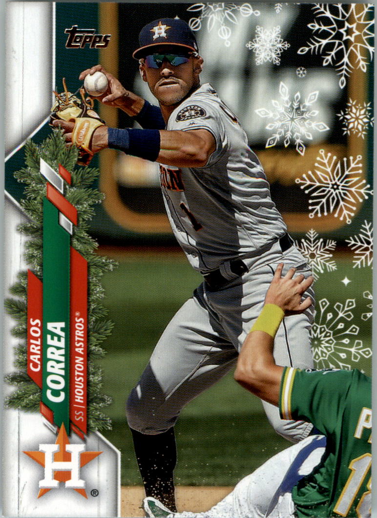 2020 Topps Walmart Holiday Baseball Card Pick (Base)