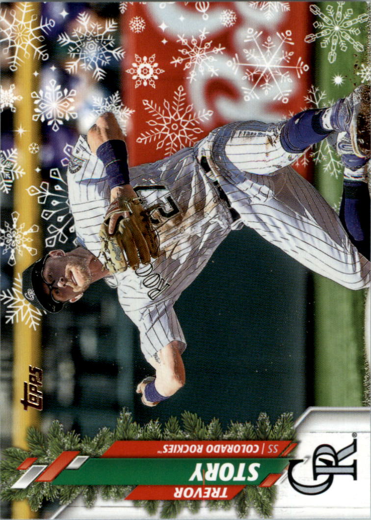 2020 Topps Walmart Holiday Baseball Card Pick (Base)