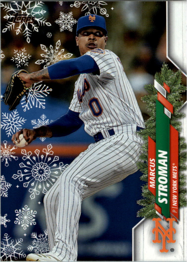 2020 Topps Walmart Holiday Baseball Card Pick (Base)