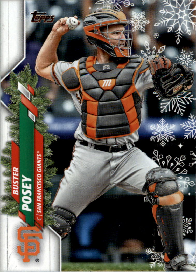 2020 Topps Walmart Holiday Baseball Card Pick (Base)