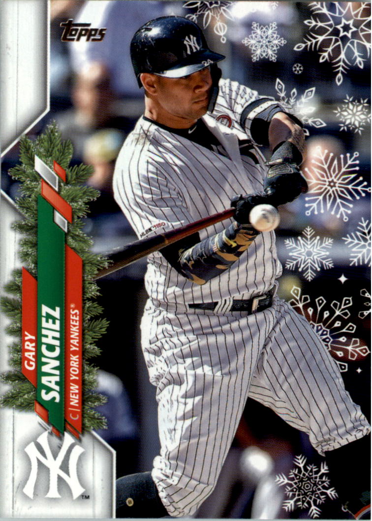 2020 Topps Walmart Holiday Baseball Card Pick (Base)