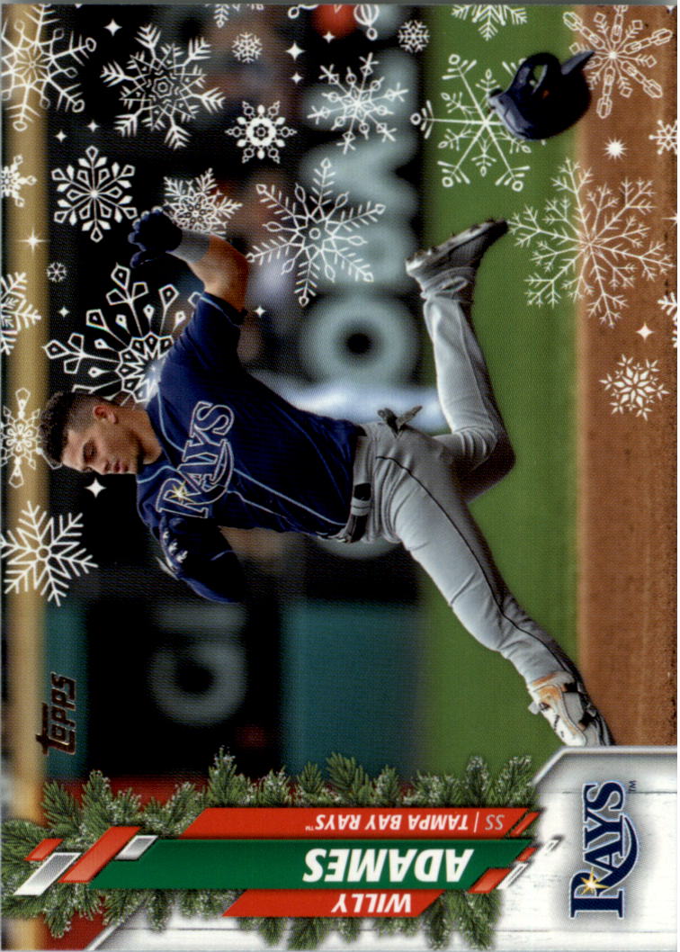 2020 Topps Walmart Holiday Baseball Card Pick (Base)