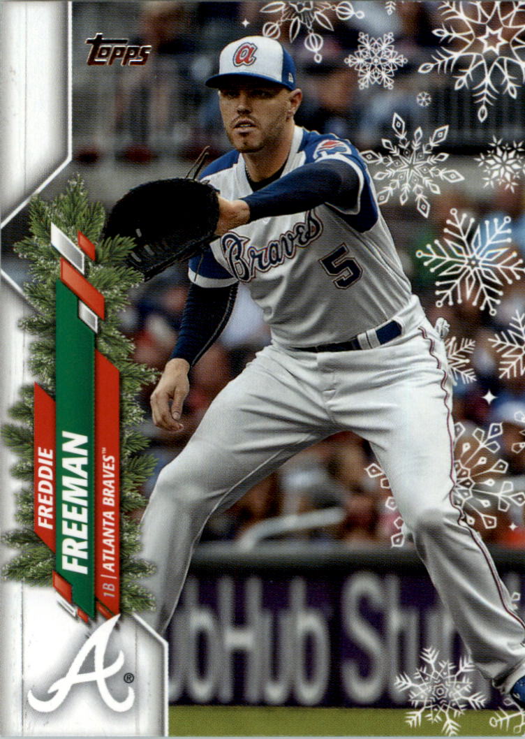 2020 Topps Walmart Holiday Baseball Card Pick (Base)