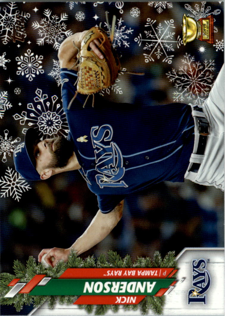 2020 Topps Walmart Holiday Baseball Card Pick (Base)