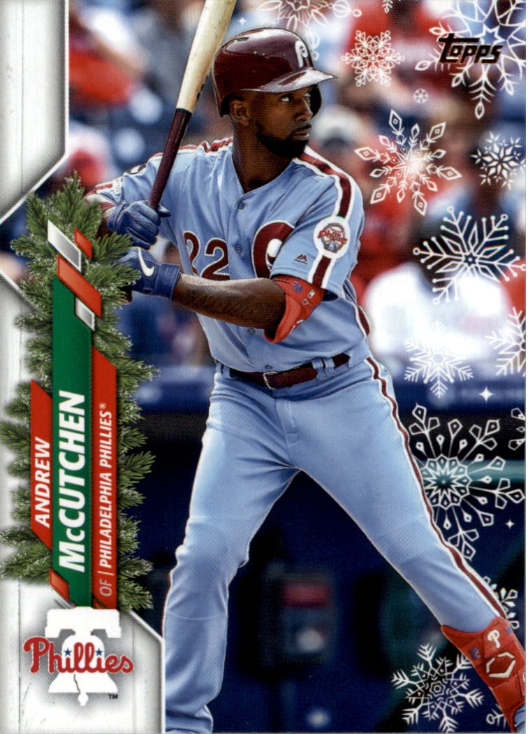 2020 Topps Walmart Holiday Baseball Card Pick (Base)