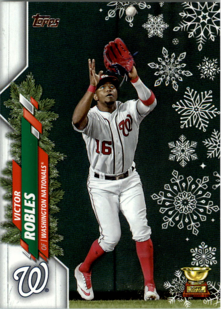 2020 Topps Walmart Holiday Baseball Card Pick (Base)