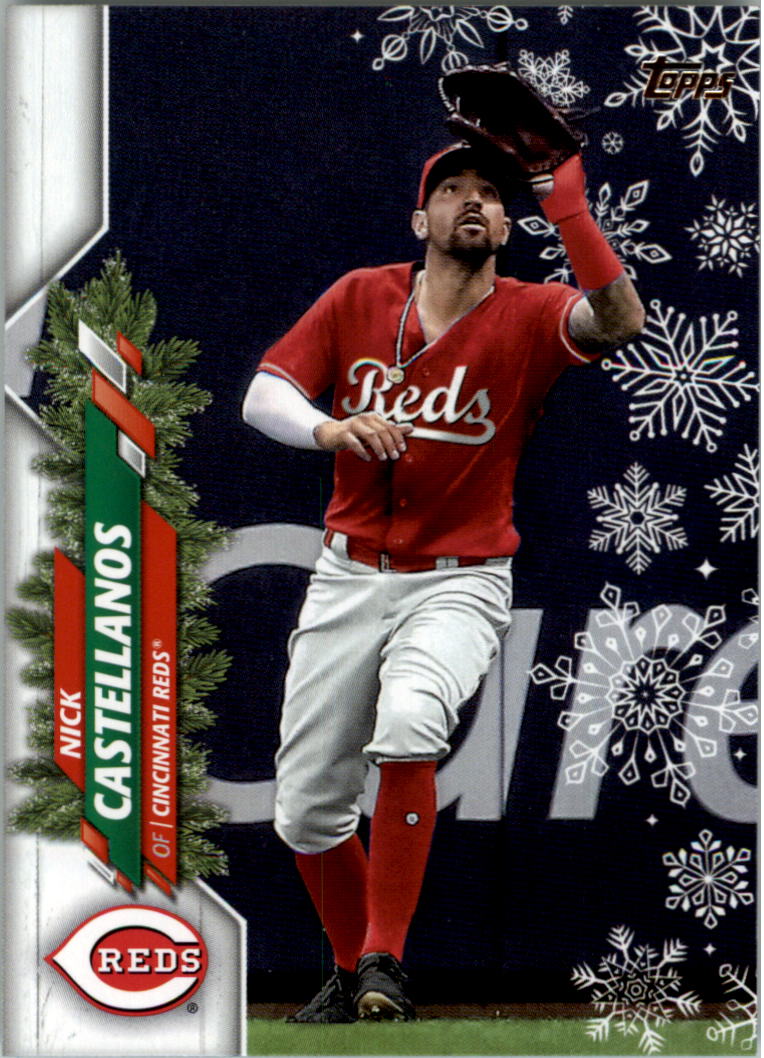 2020 Topps Walmart Holiday Baseball Card Pick (Base)