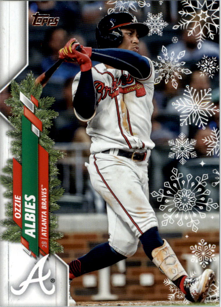 2020 Topps Walmart Holiday Baseball Card Pick (Base)