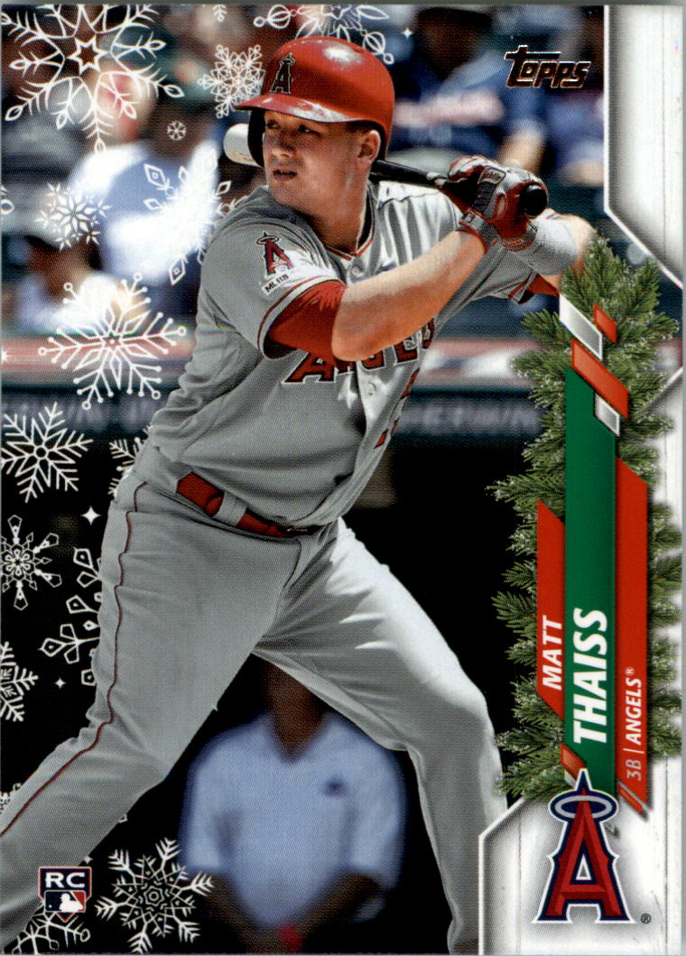 2020 Topps Walmart Holiday Baseball Card Pick (Base)