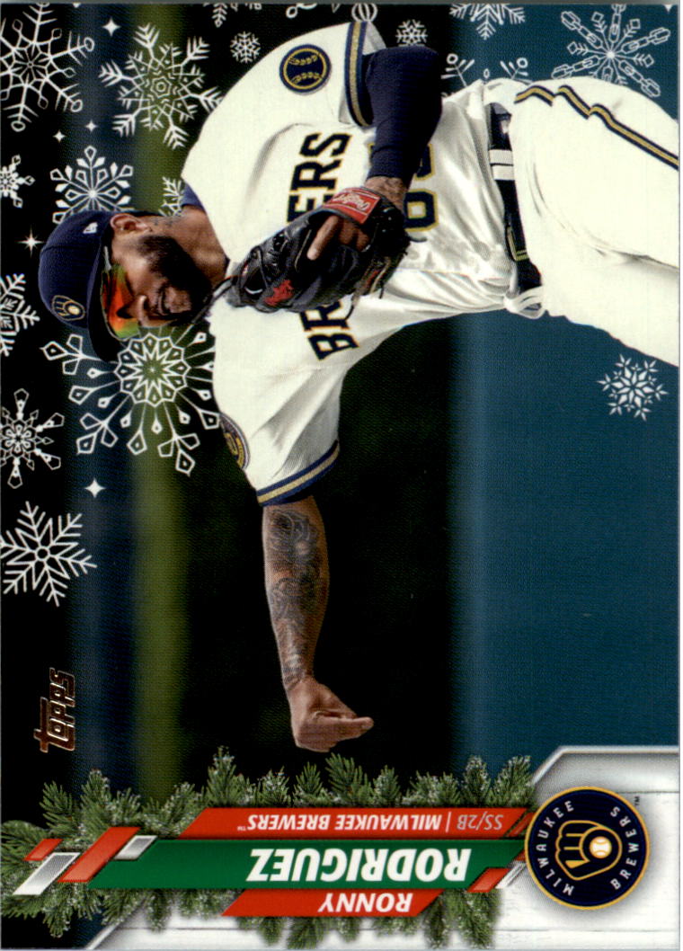 2020 Topps Walmart Holiday Baseball Card Pick (Base)