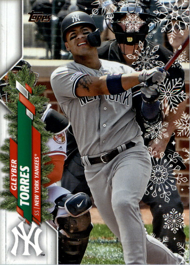 2020 Topps Walmart Holiday Baseball Card Pick (Base)