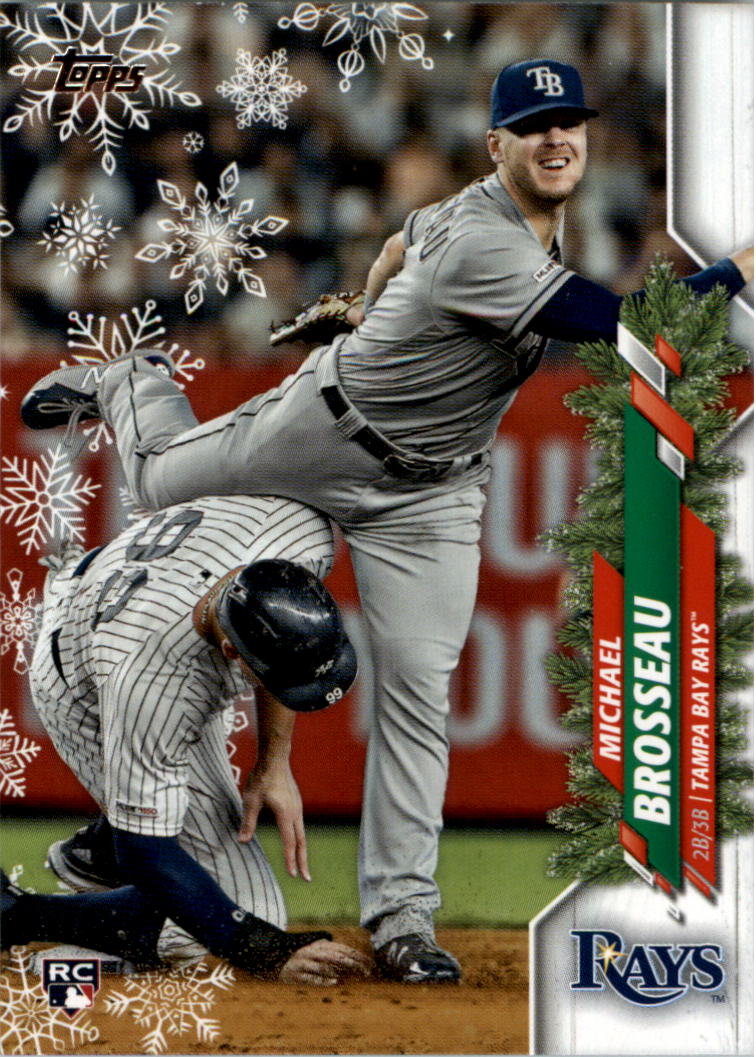 2020 Topps Walmart Holiday Baseball Card Pick (Base)