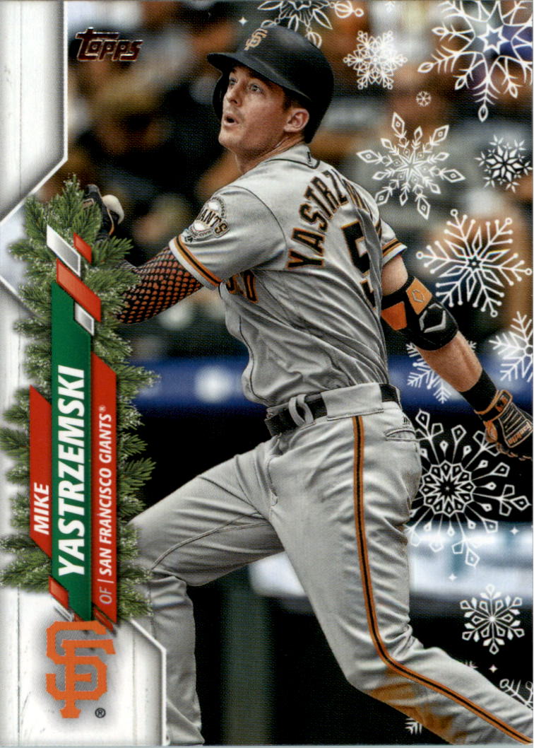 2020 Topps Walmart Holiday Baseball Card Pick (Base)