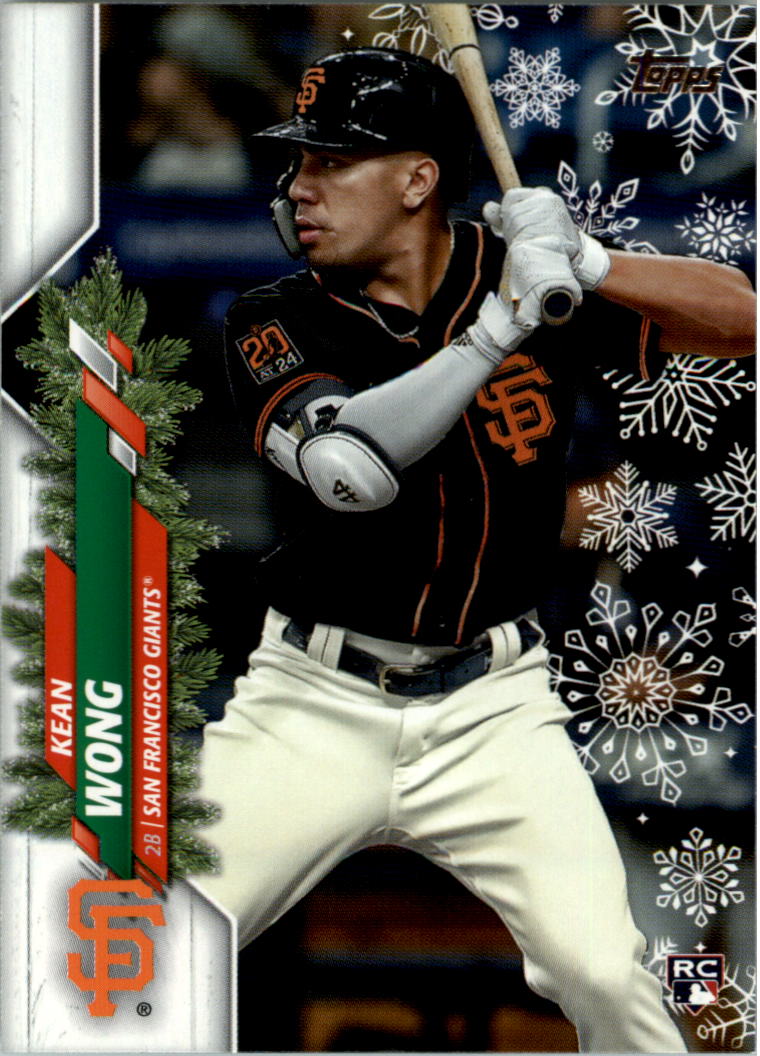 2020 Topps Walmart Holiday Baseball Card Pick (Base)