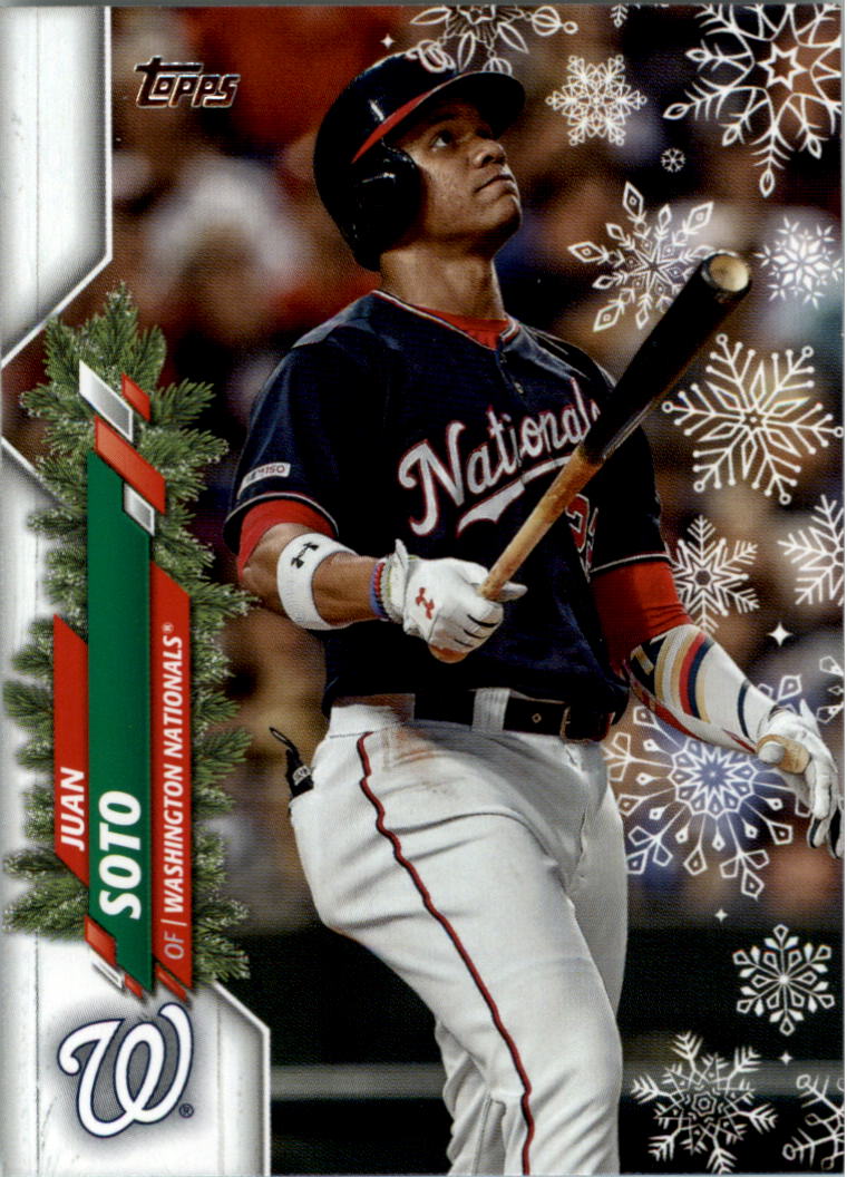 2020 Topps Walmart Holiday Baseball Card Pick (Base)