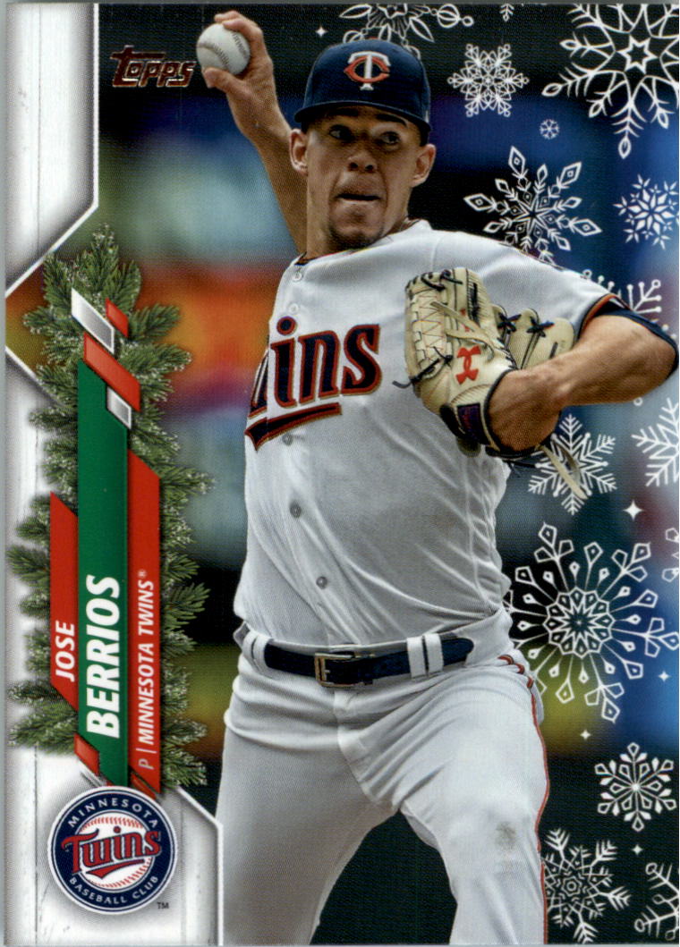 2020 Topps Walmart Holiday Baseball Card Pick (Base)