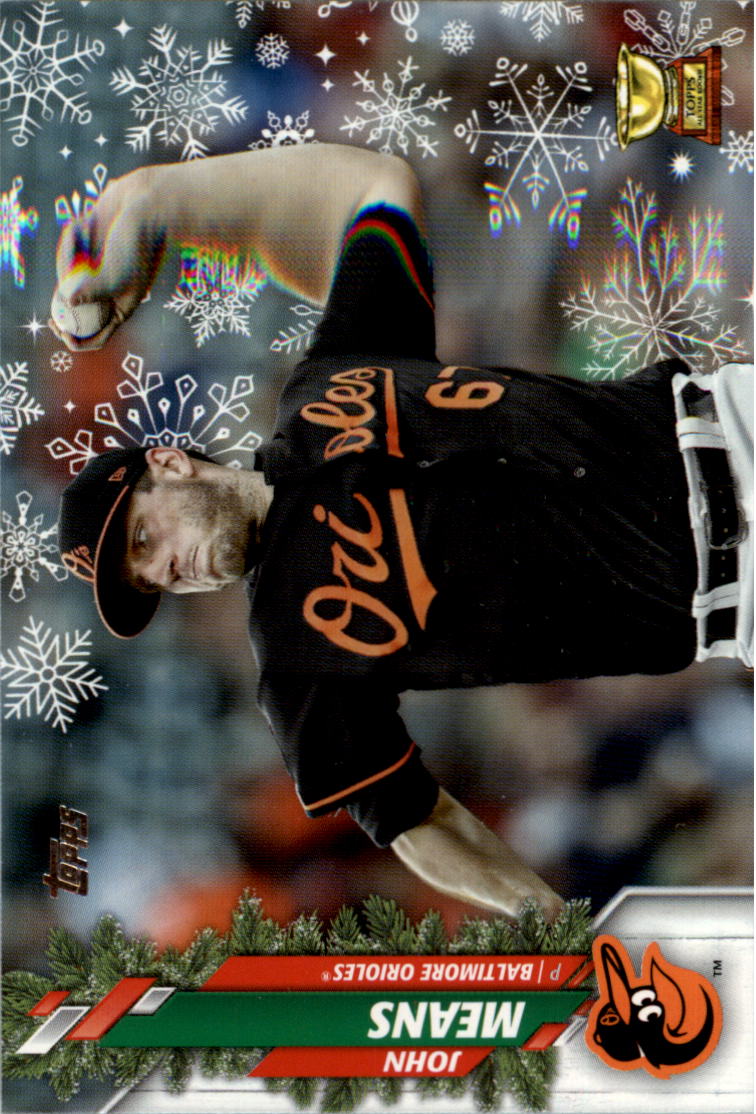 2020 Topps Walmart Holiday Baseball Card Pick (Base)