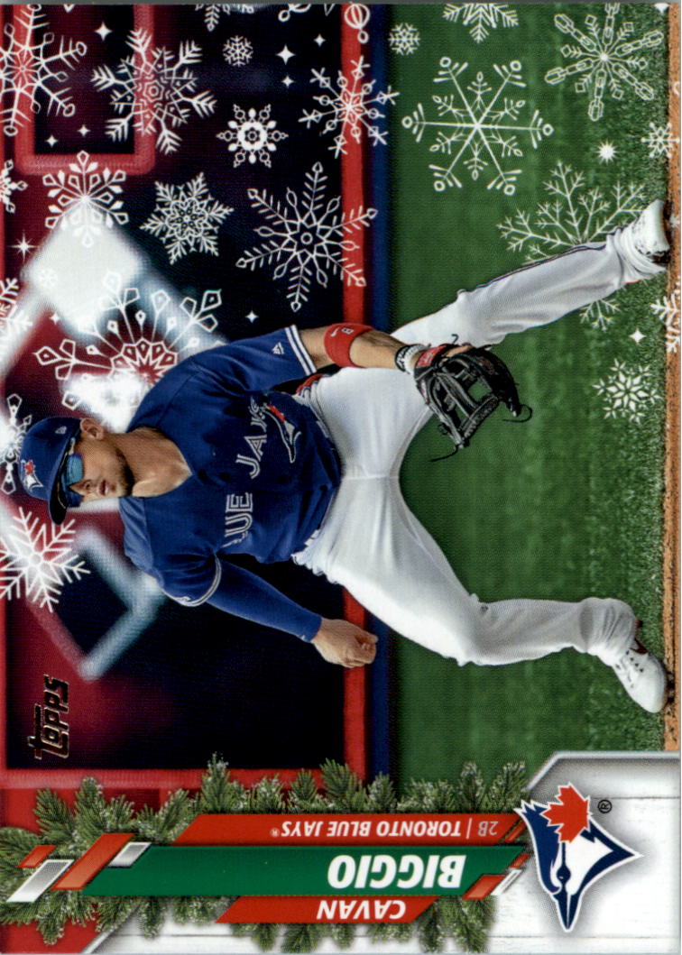 2020 Topps Walmart Holiday Baseball Card Pick (Base)