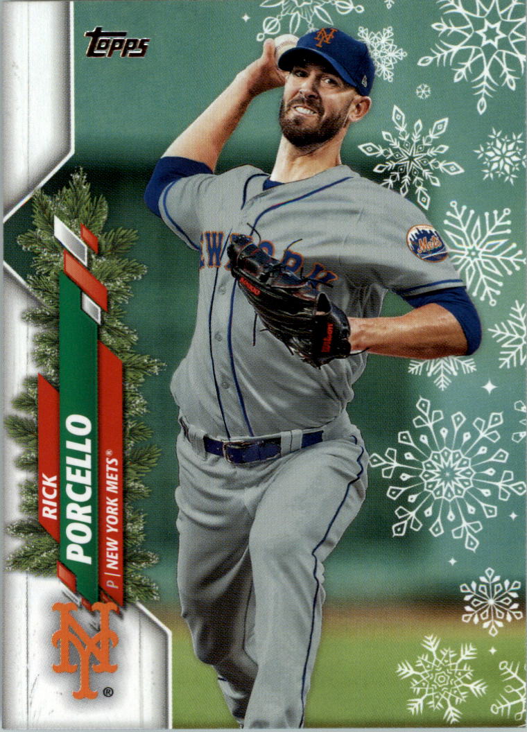 2020 Topps Walmart Holiday Baseball Card Pick (Base)