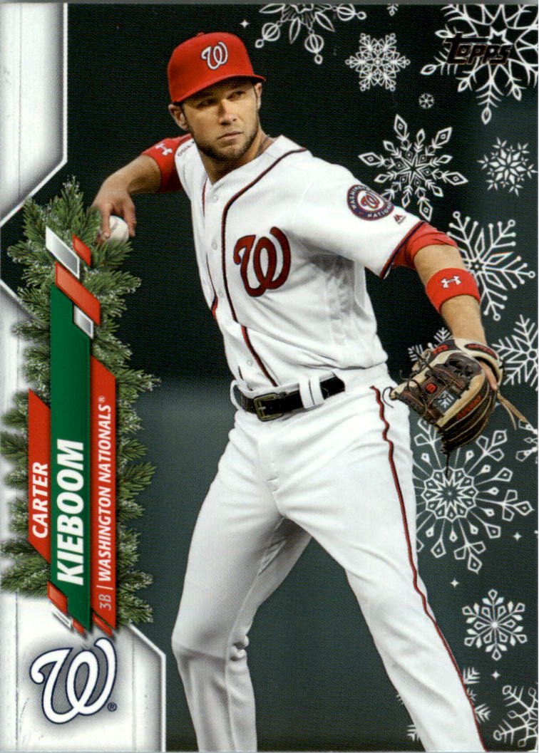 2020 Topps Walmart Holiday Baseball Card Pick (Base)