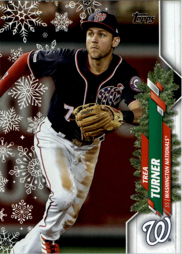 2020 Topps Walmart Holiday Baseball Card Pick (Base)