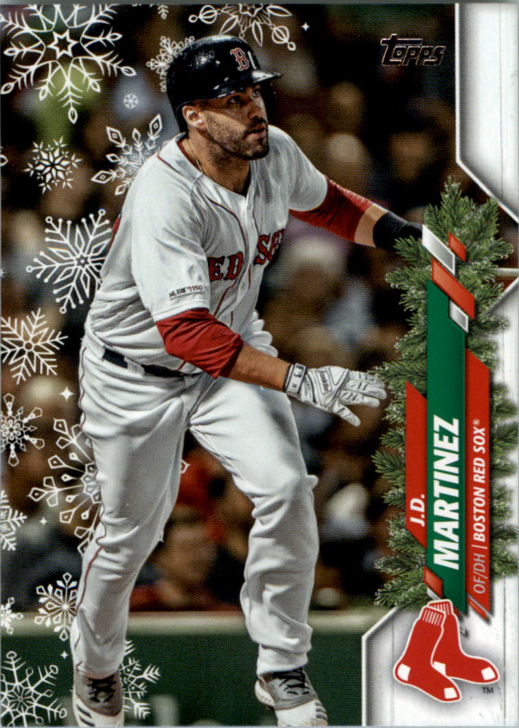 2020 Topps Walmart Holiday Baseball Card Pick (Base)