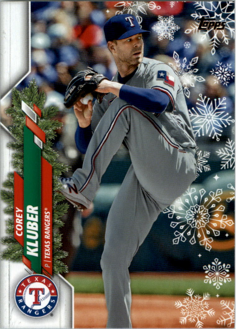 2020 Topps Walmart Holiday Baseball Card Pick (Base)