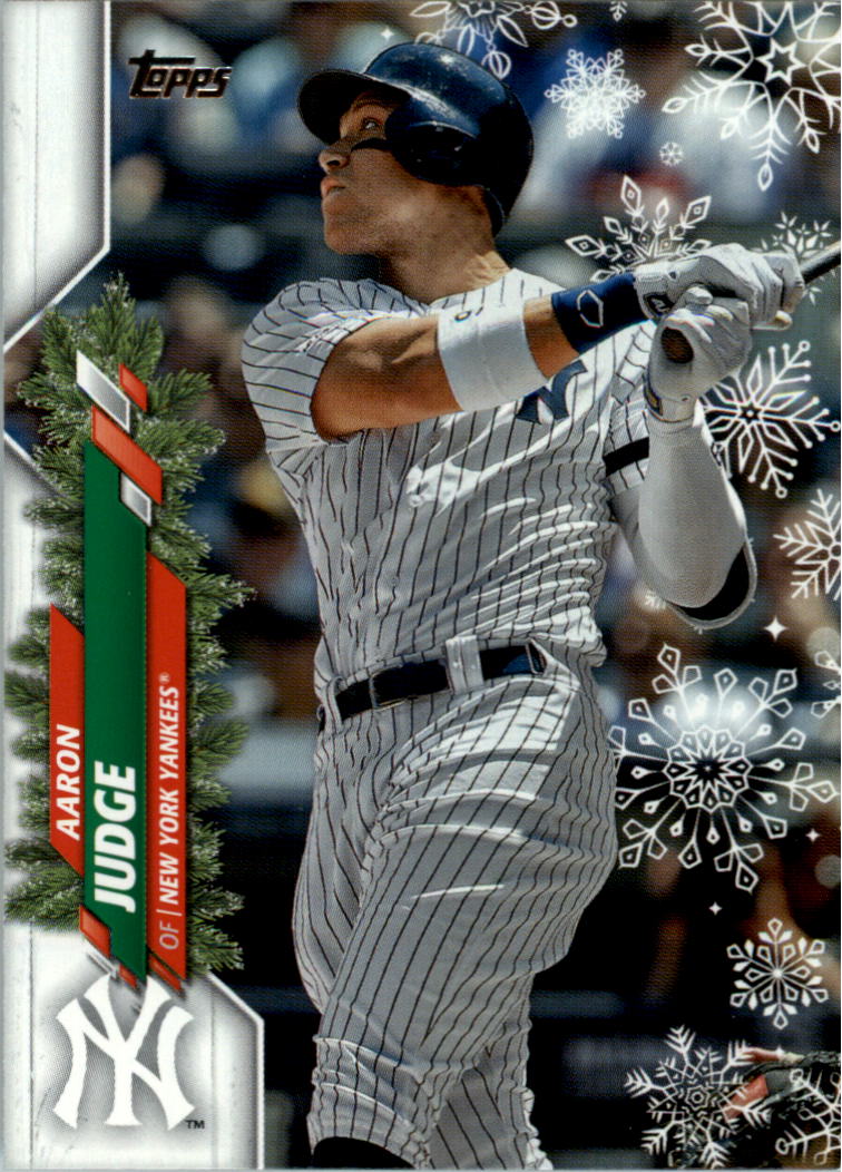 2020 Topps Walmart Holiday Baseball Card Pick (Base)